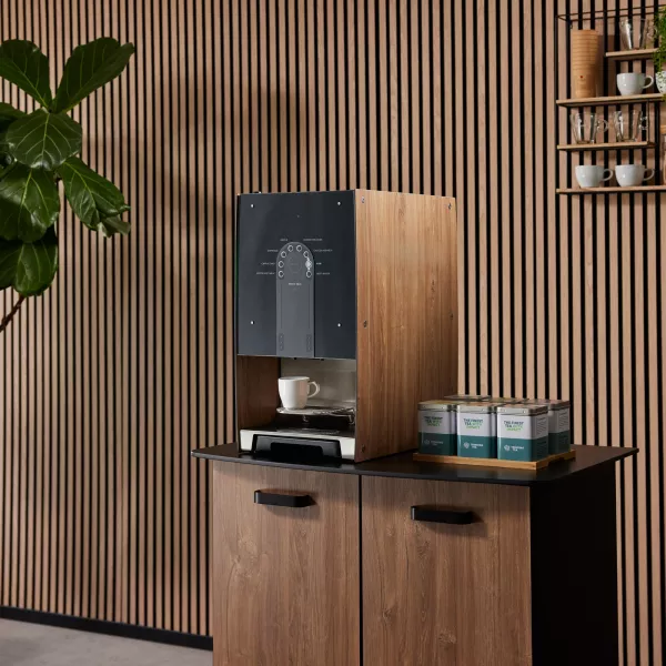 Koffiemachine in corner